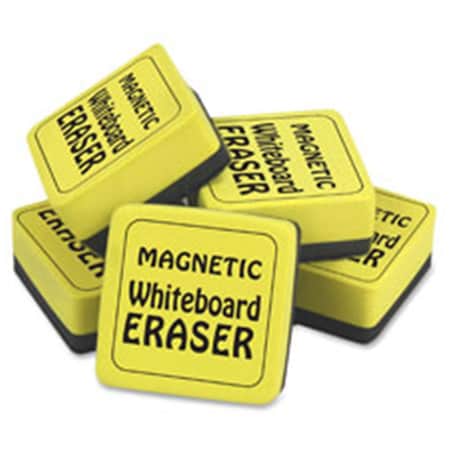 The Pencil Grip Magnetic Whiteboard Eraser Class Pack, Yellow, 24PK TH464672